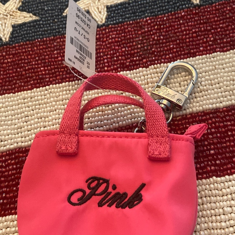 Pink mini purse
